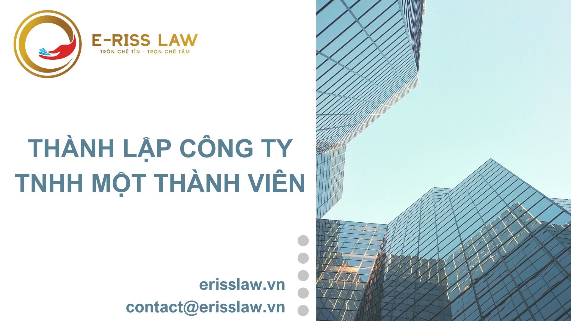 thành lập công ty tnhh 1 thành viên