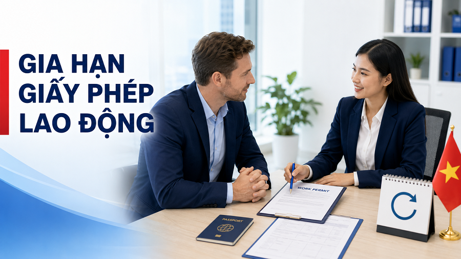 Gia hạn giấy phép lao động